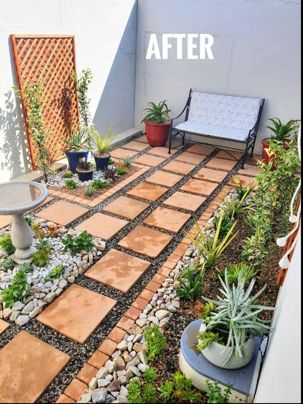 Courtyard garden
